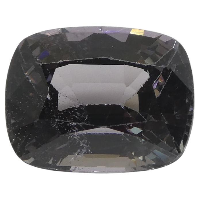 3.47ct Spinelle pourpre rectangulaire de Birmanie