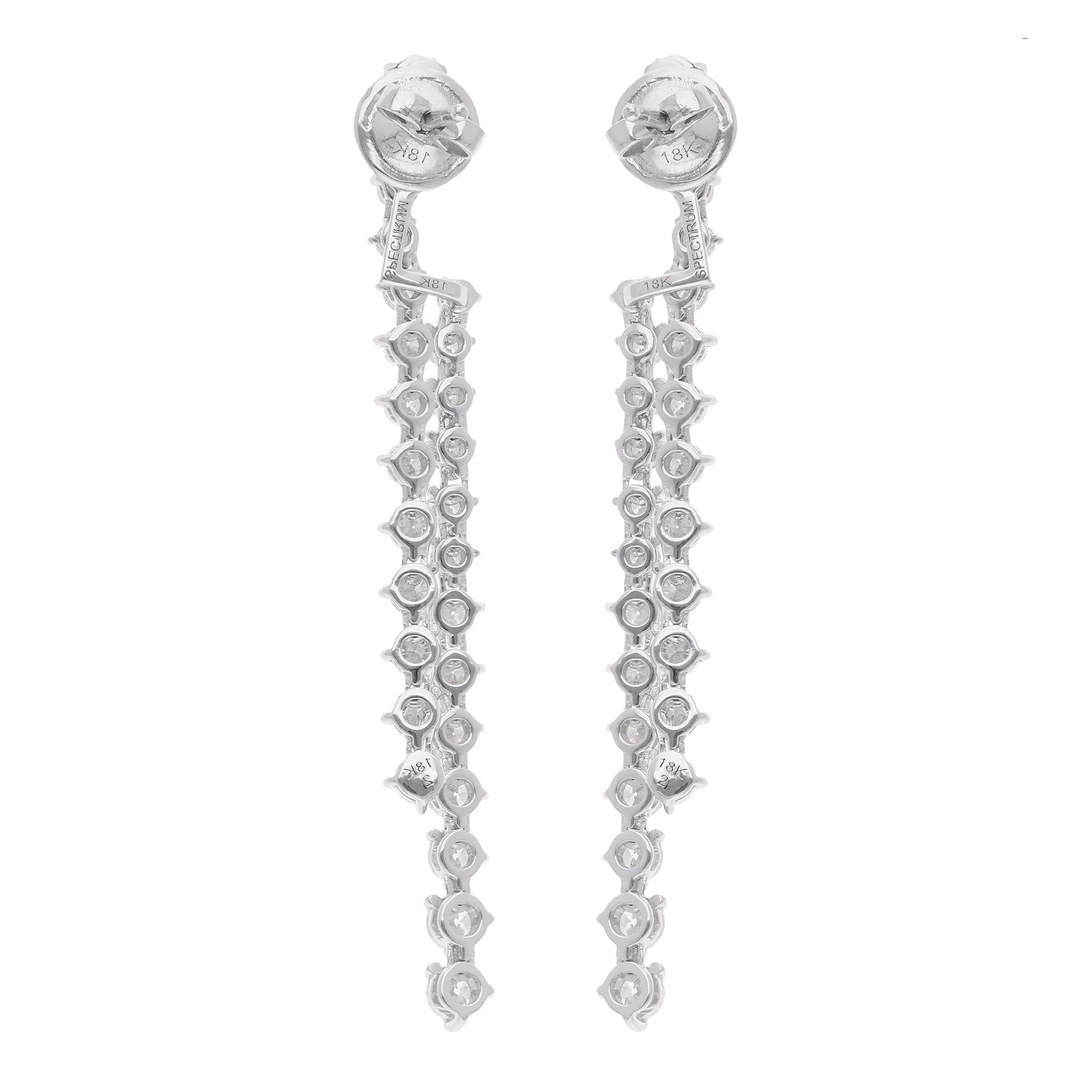 Artikel-Code :- SEE-14024C (14K)
Bruttogewicht :- 6.52 gm
14k Weißgold Gewicht :- 5,83 gm
Natürlicher Diamant Gewicht :- 3.48 Ct.  ( DURCHSCHNITTLICHE DIAMANT-REINHEIT SI1-SI2 & FARBE H-I )
Ohrringe Größe :- ca. 50 mm.

✦