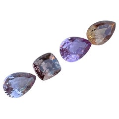 3.48 carats Multi-Color Stones Lot Natural Loose Sapphire Gemstones From Africa