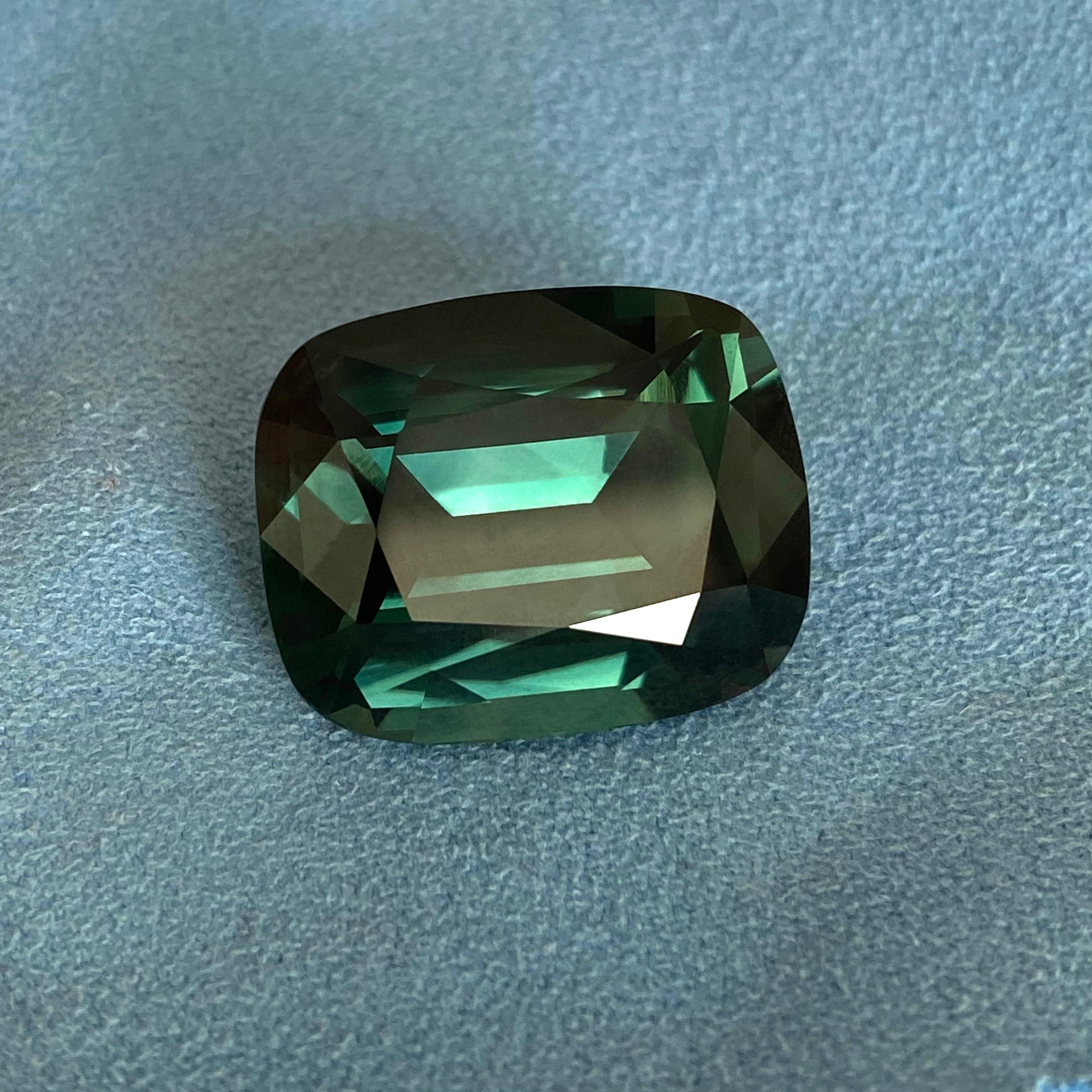 Sri Lanka is one of the best gemstone sources in the world.
Especially if we are speaking about colored sapphires. 
There you could find different colors sapphires and one of the most beautiful among them are green sapphires. 
This stone is one of