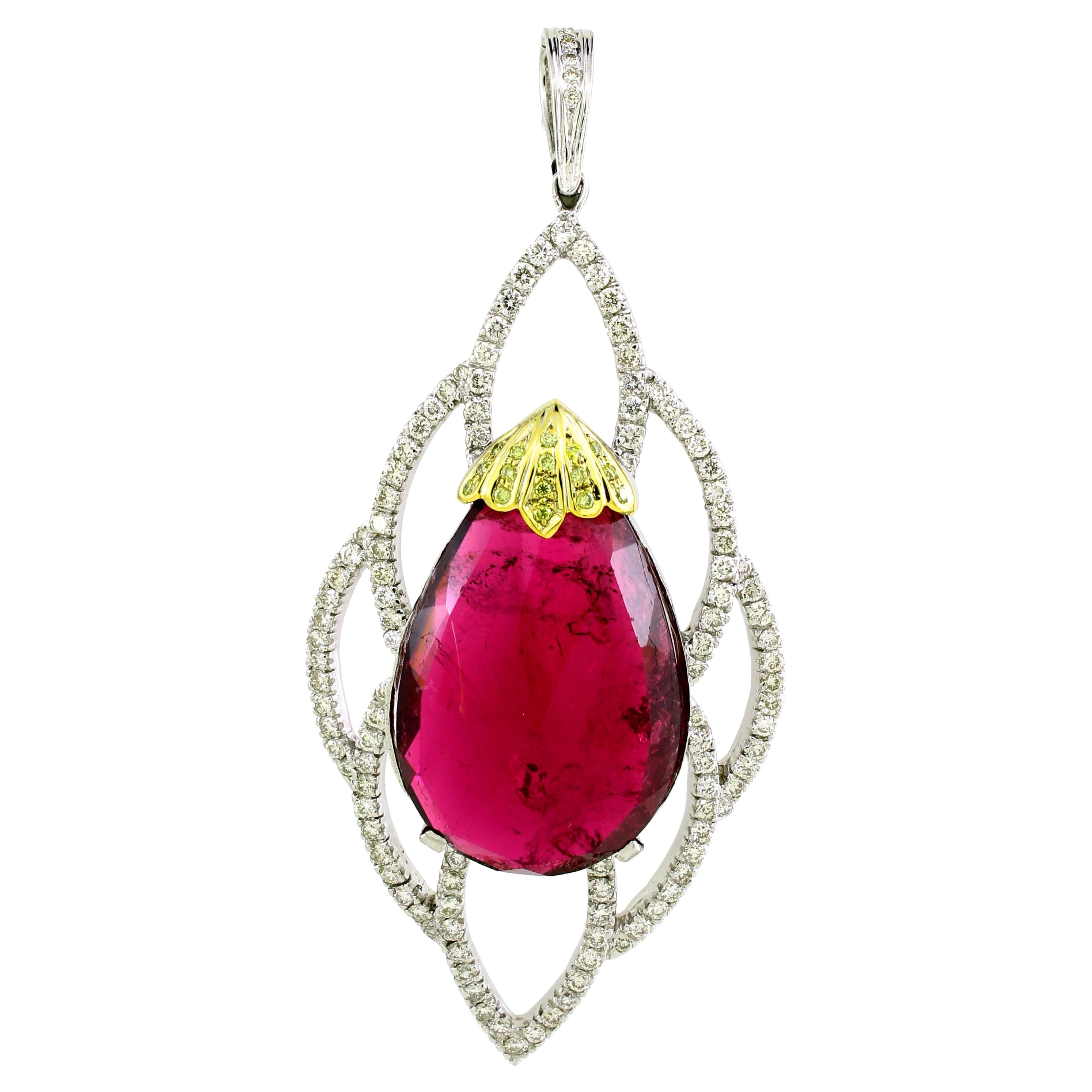 34.86 cts of Tourmaline Pendant