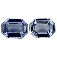 3.49 Ct Blue Sapphire Octagon Loose Gemstone