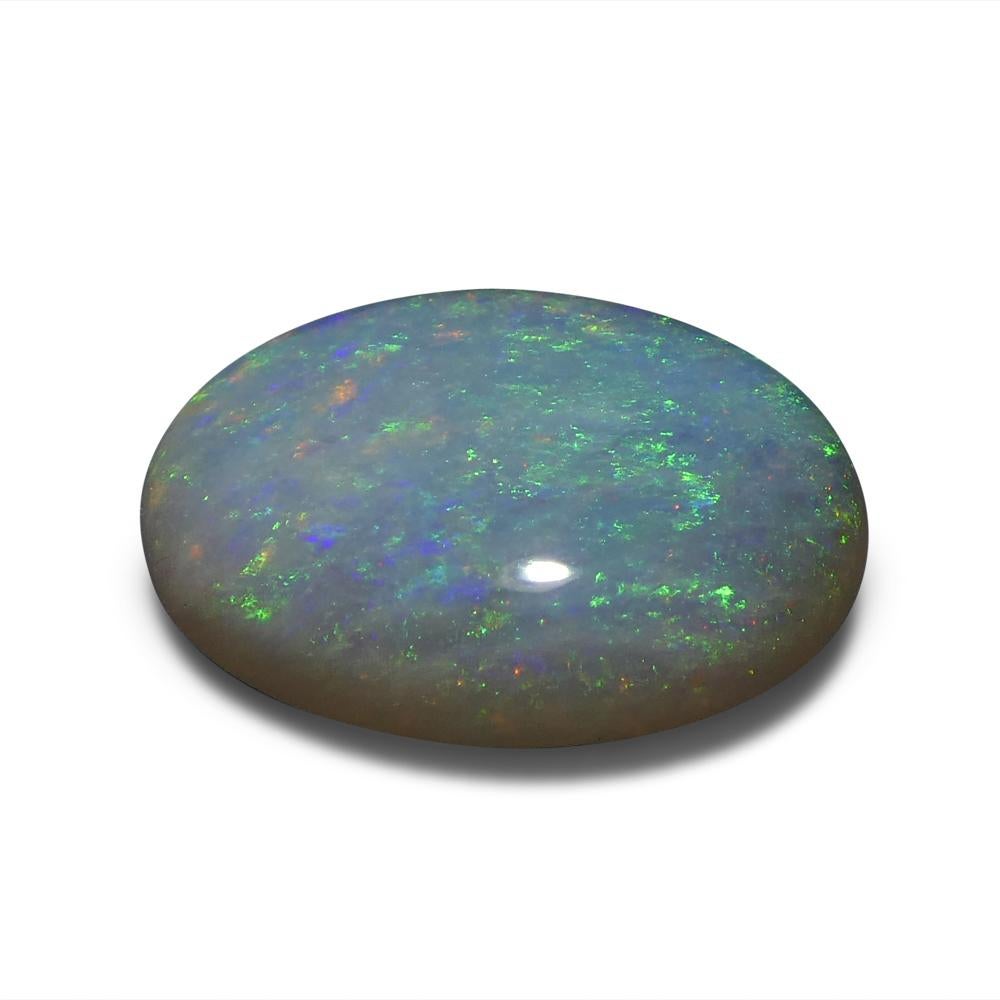 3.49ct Freeform Cabochon White Opal from Australia For Sale 6