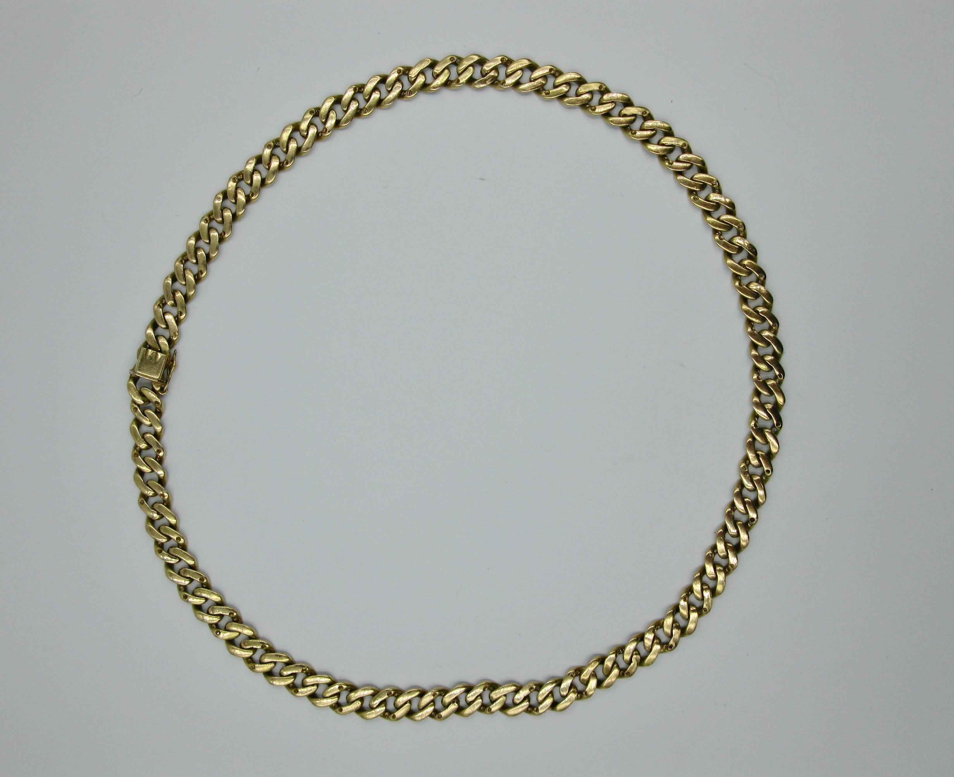 3.5 Carat 327 Diamond Blue Enamel Necklace 18 Karat Gold Modern For Sale 6