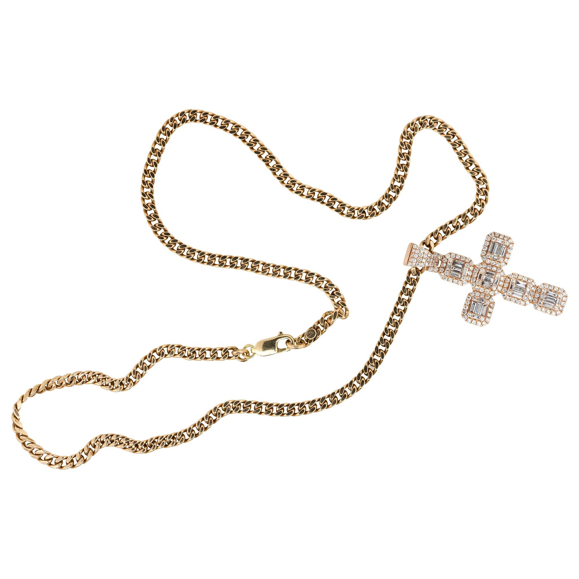 トリプルエースクラブ14k&Diamond GOLDchain necklace melodiapet.com.br