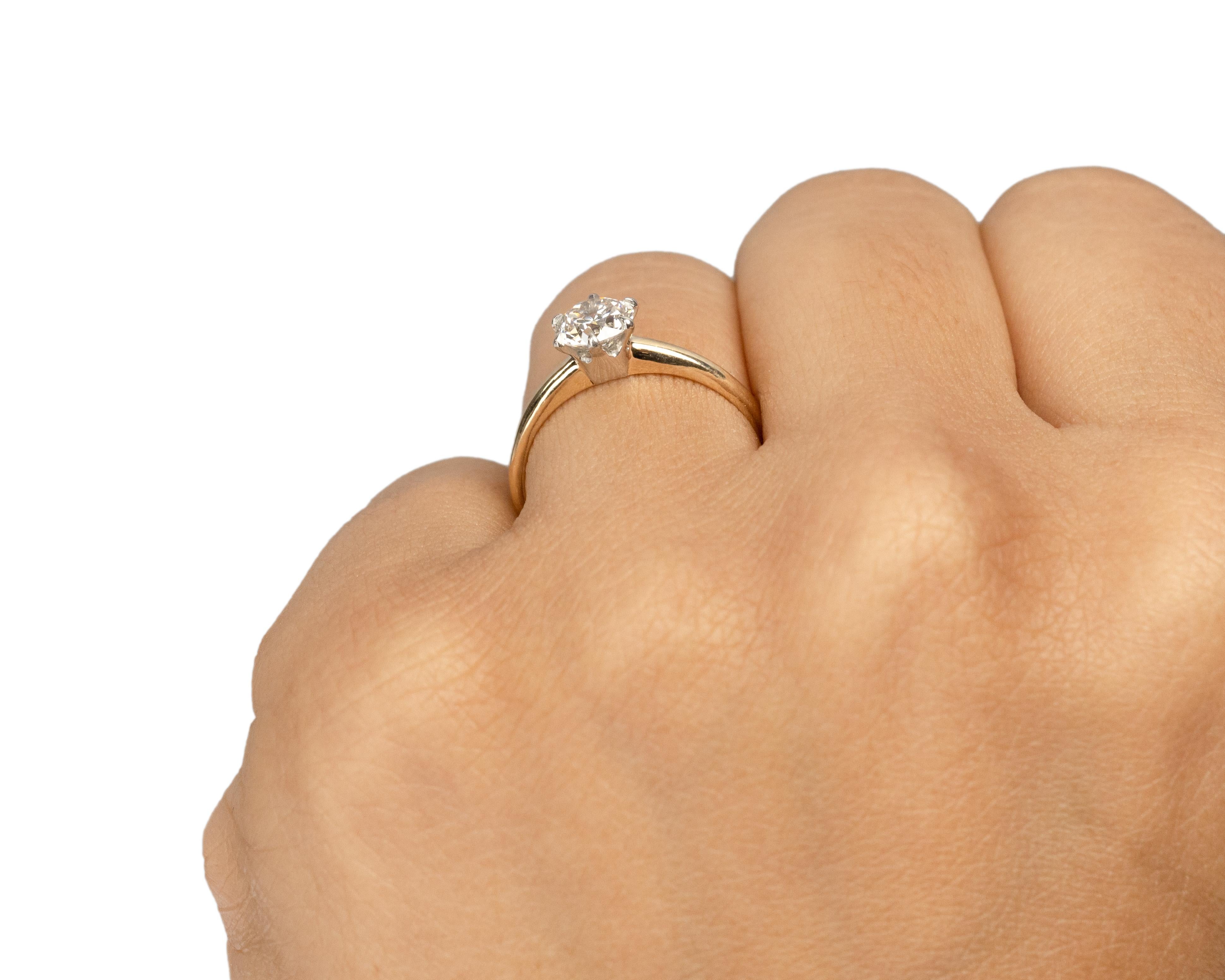 .35 Carat Diamond Engagement Ring In Good Condition For Sale In Atlanta, GA