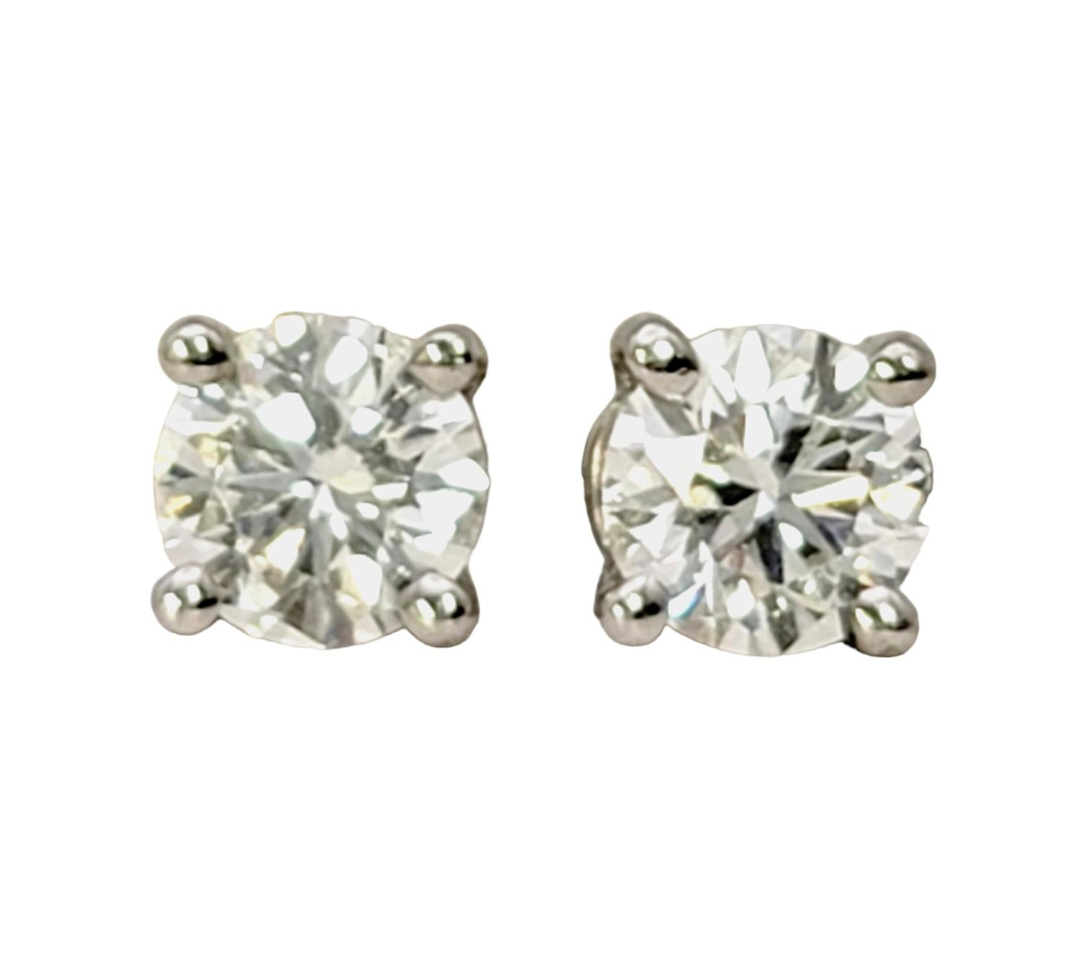 .35 carat diamond earrings