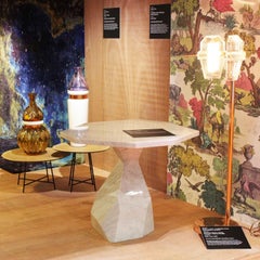 Sculptural Marble Dining Table by Ginger & Jagger, Modern Design