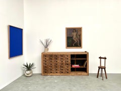 35 drawers craft cabinet, Circa 1950