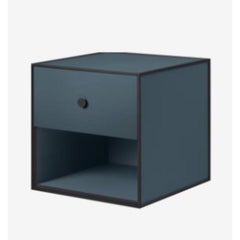 35 Fjord Frame Box with 1 Drawer by Lassen