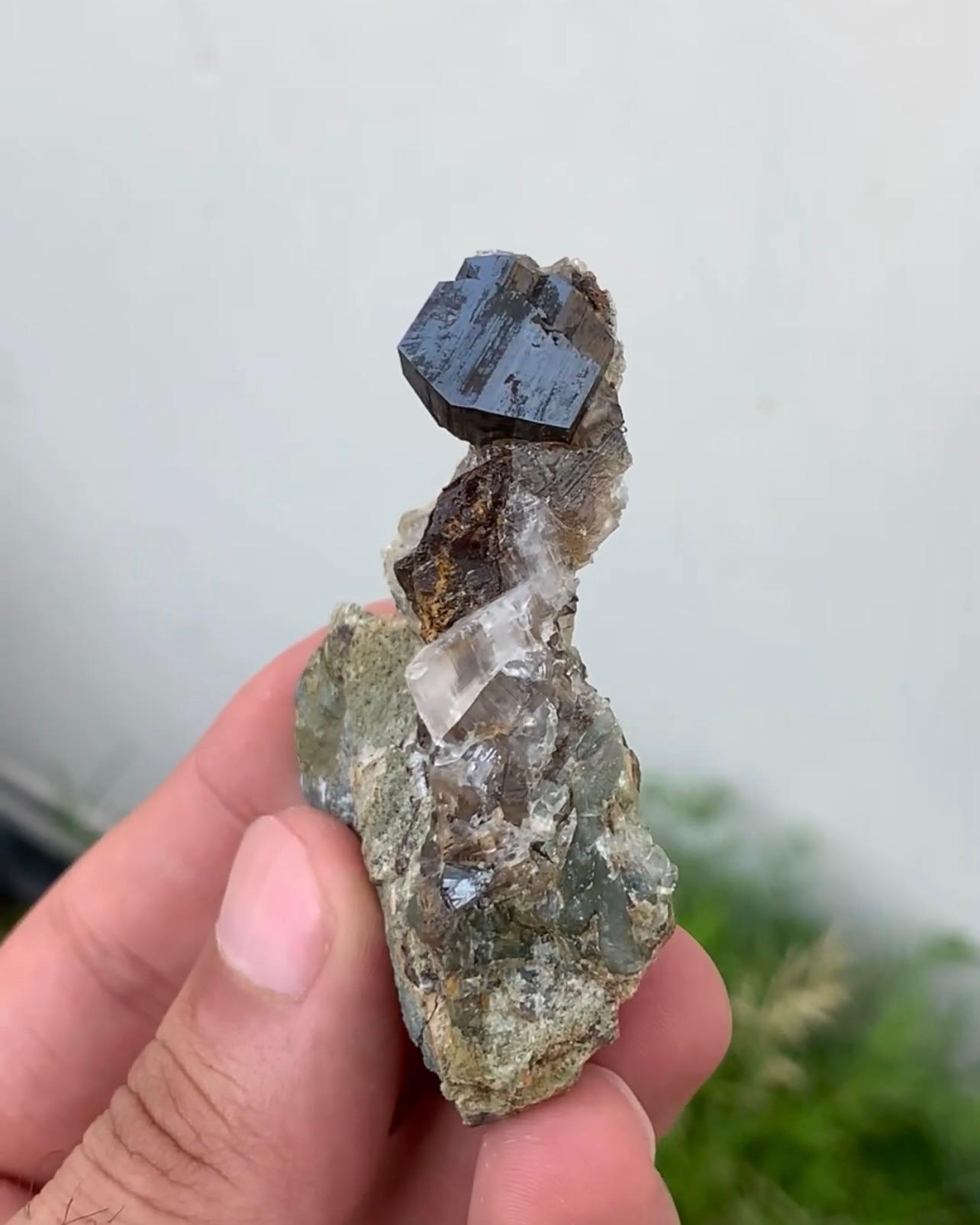 35 Grams Impressive Anatase Crystal On Matrix For Sale 1