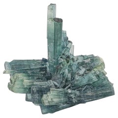 3.5 Grams Quality Cluster Of Natural Tourmaline Crystals From Afghanistan