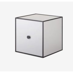 35 Light Grey Frame Box with Door by Lassen