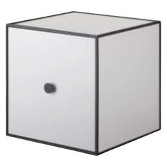 35 Light Grey Frame Box with Door by Lassen