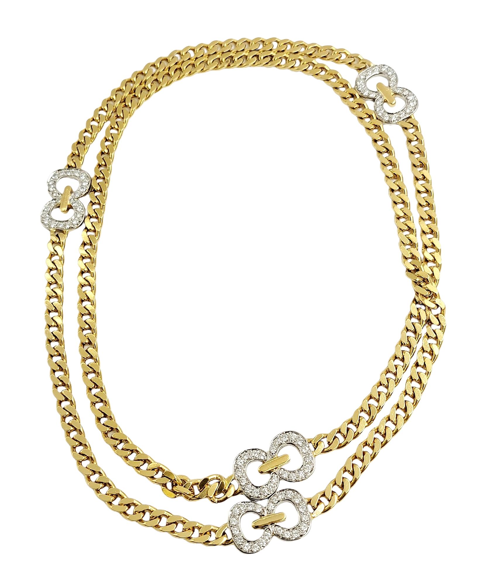 collana cubana diamanti