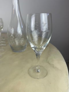 Servizio di 35 pezzi in cristallo, Italia, anni '60