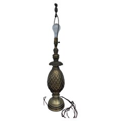 Lampada 35" Regency in stile ananas