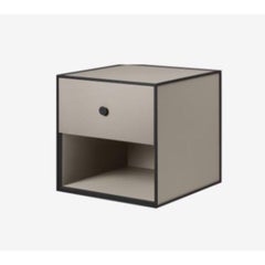 35 Sand Frame Box with 1 Drawer by Lassen