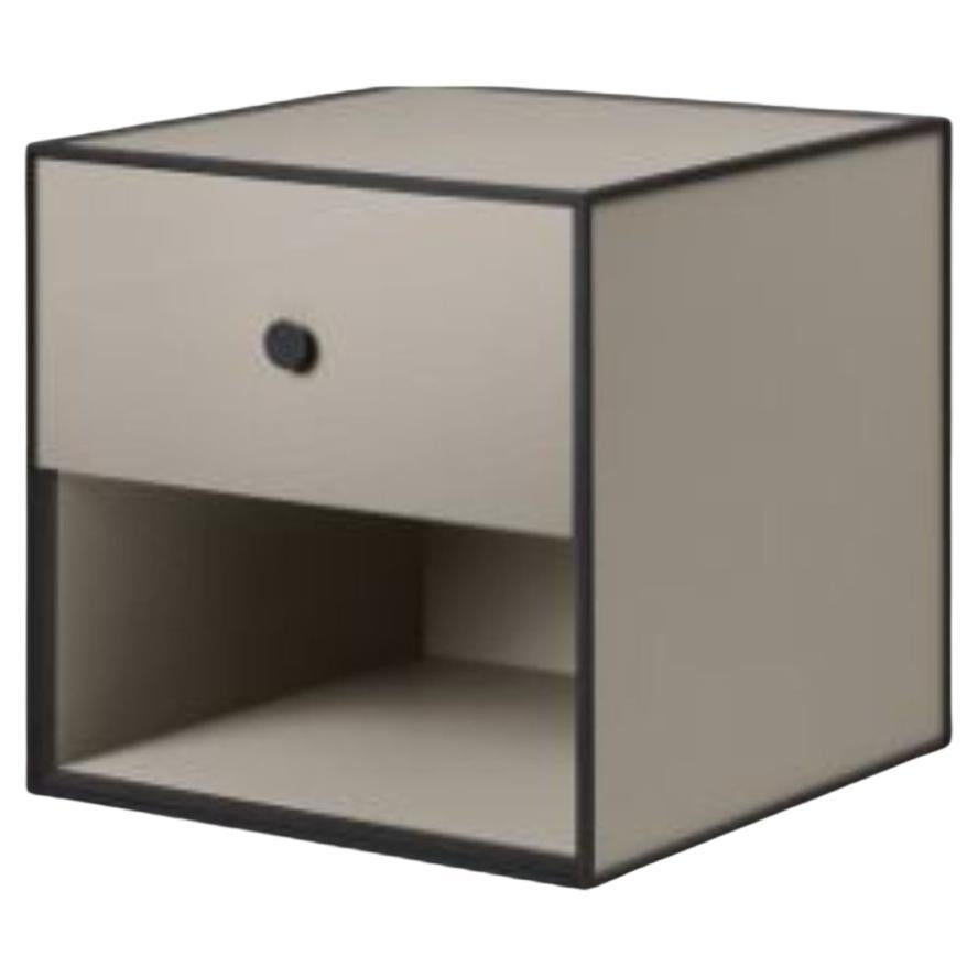 35 Sand Frame Box with 1 Drawer by Lassen