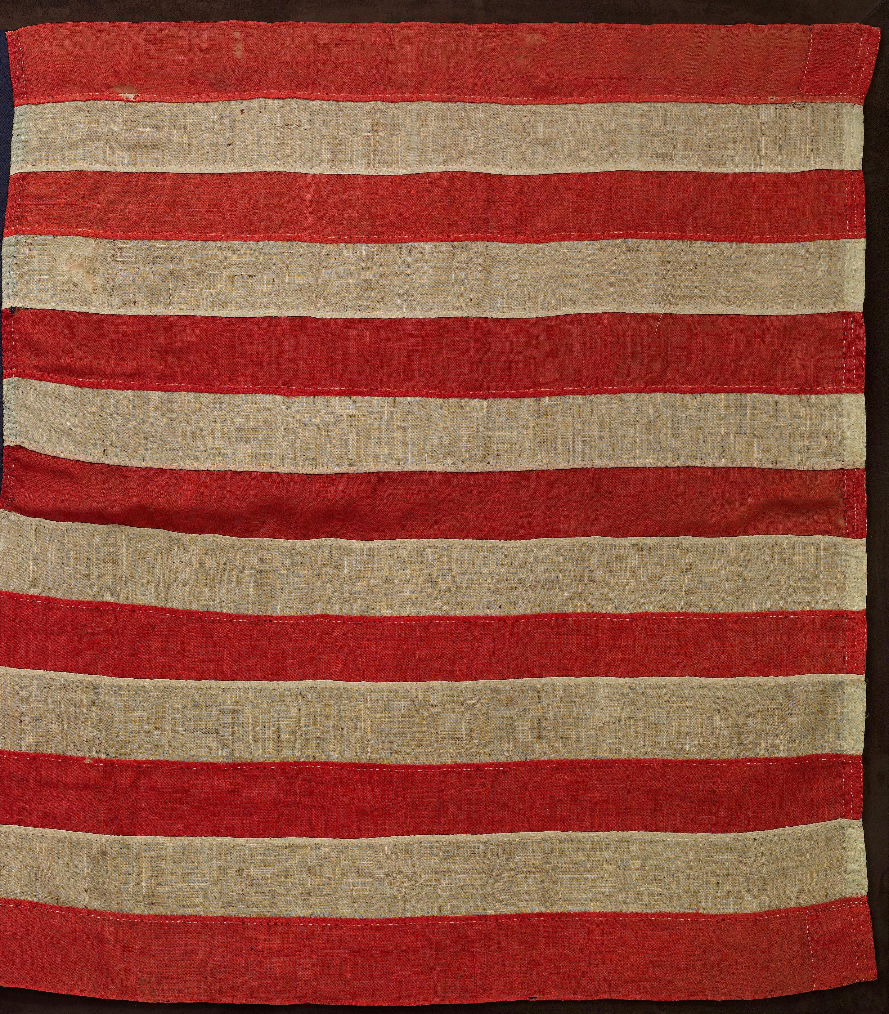 how many stars were on the union flag during the civil war