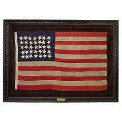 35-Star Hand-Cut American Civil-War Era Flag, circa 1863