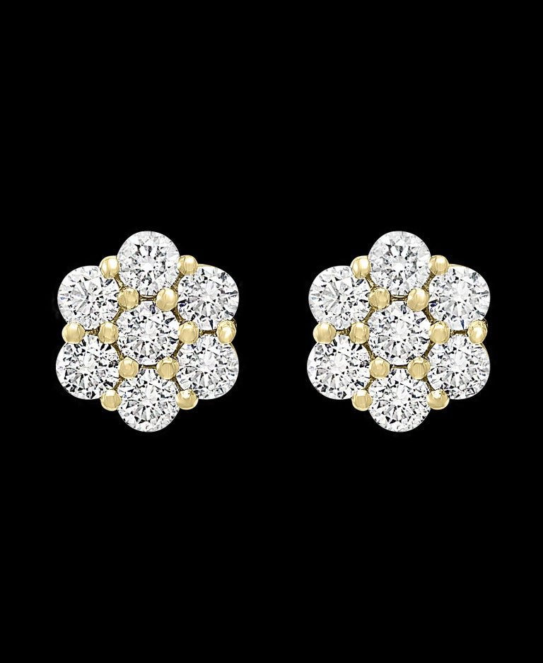 Floral Cluster Earrings