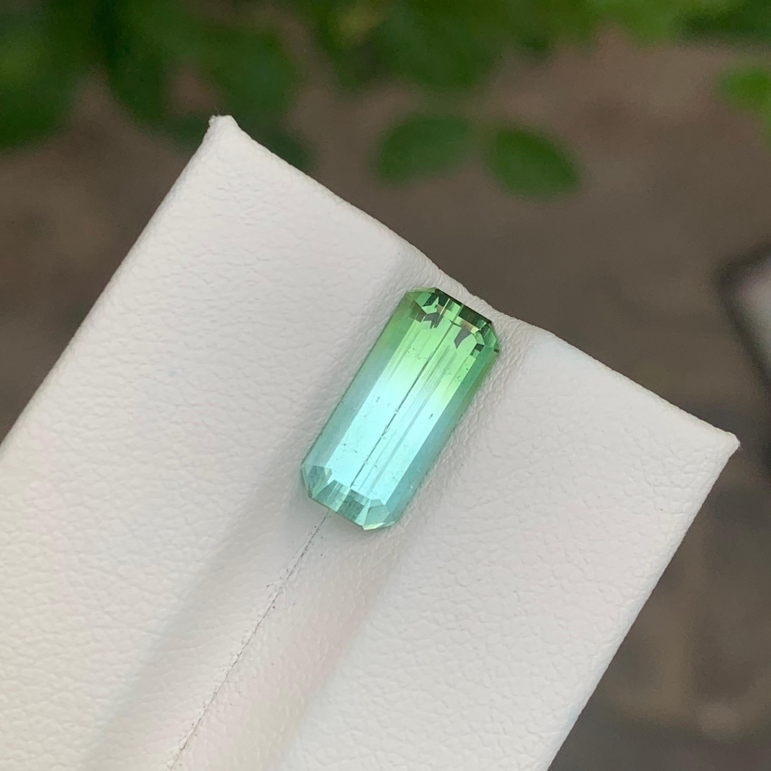 3,50 Karat Natürlicher loser zweifarbiger Turmalin Afghanistan's Edelstein im Zustand „Neu“ im Angebot in Peshawar, PK