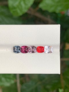 3.50 Carat Natural Loose Spinel Set From Tanzanian Mine