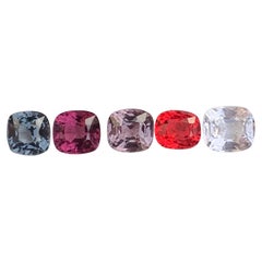 3.50 Carat Natural Loose Spinel Set From Tanzanian Mine