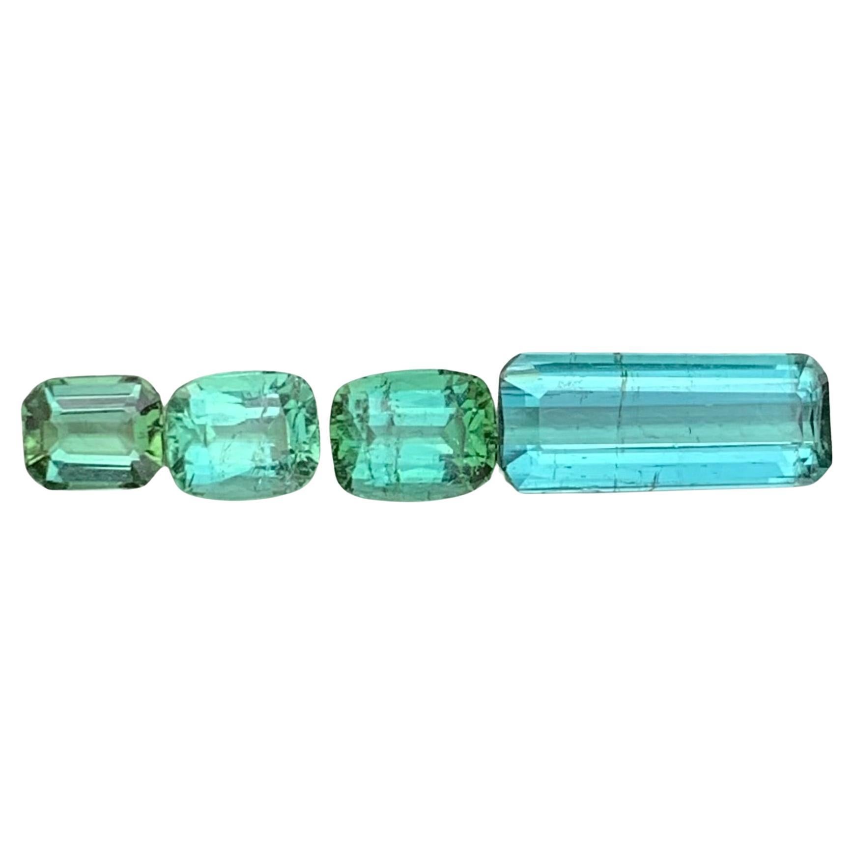 3.50 Carat Natural Loose Tourmaline Set For Jewellery Making