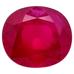 3.50 carat 'Pigeons Blood' Red Burmese Ruby - Unheated