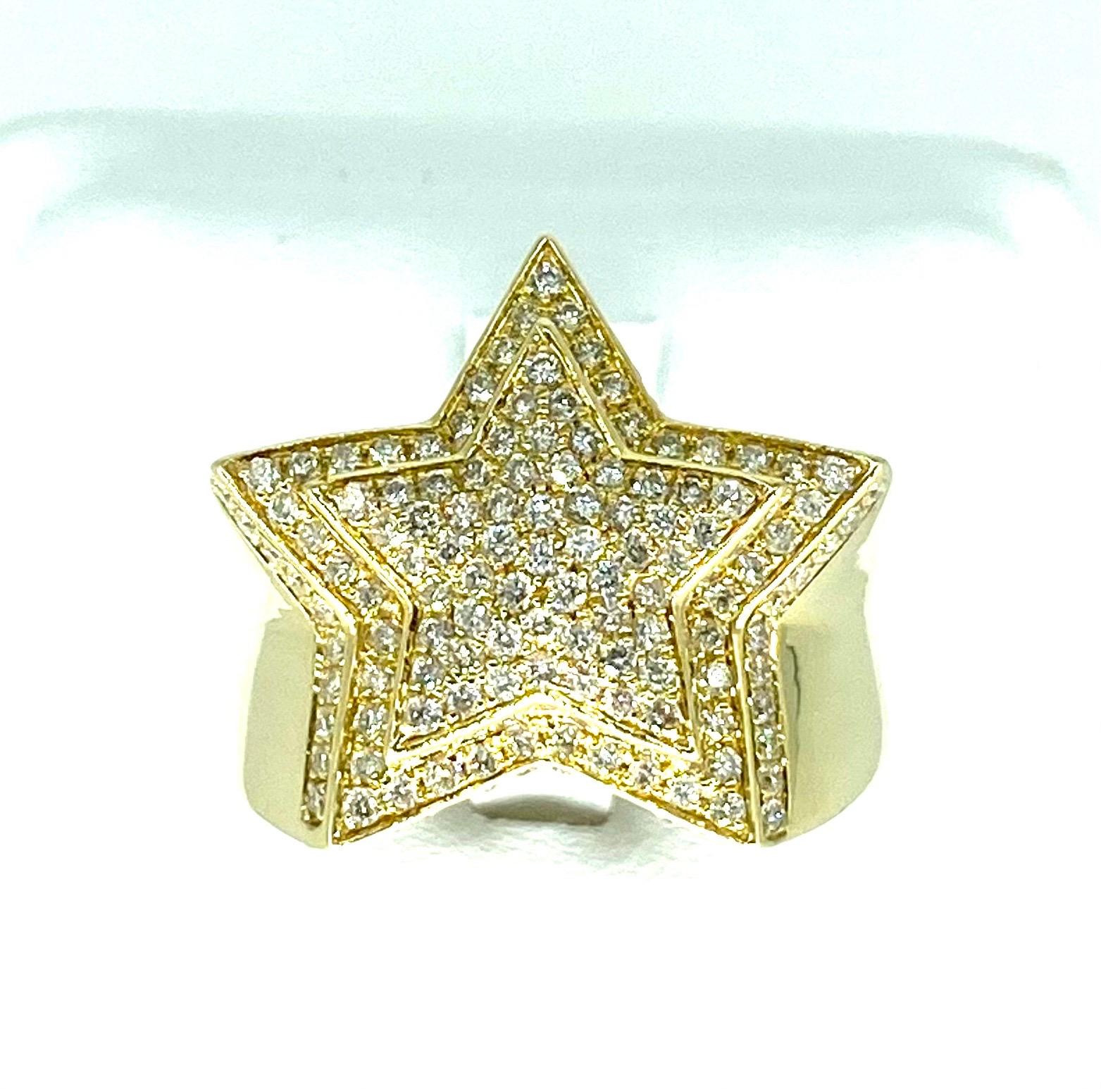 5 point star ring