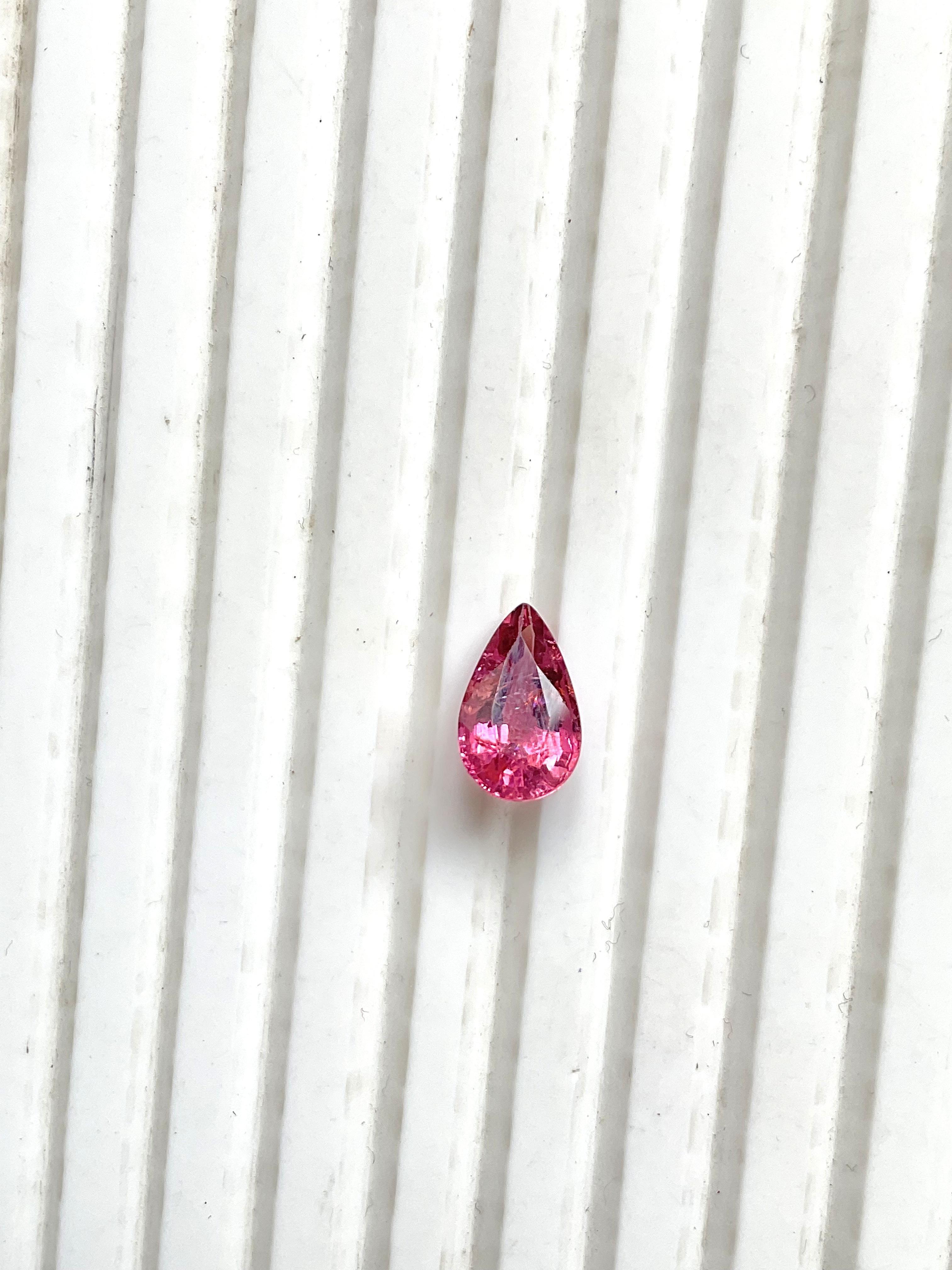 3.50 Carats Pink Tourmaline Octa Faceted Cut stone Top Quality Natural gemstone Neuf - En vente à Jaipur, RJ
