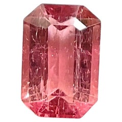 3.50 Carati di tormalina rosa Octa sfaccettata Pietra di qualità superiore Nature