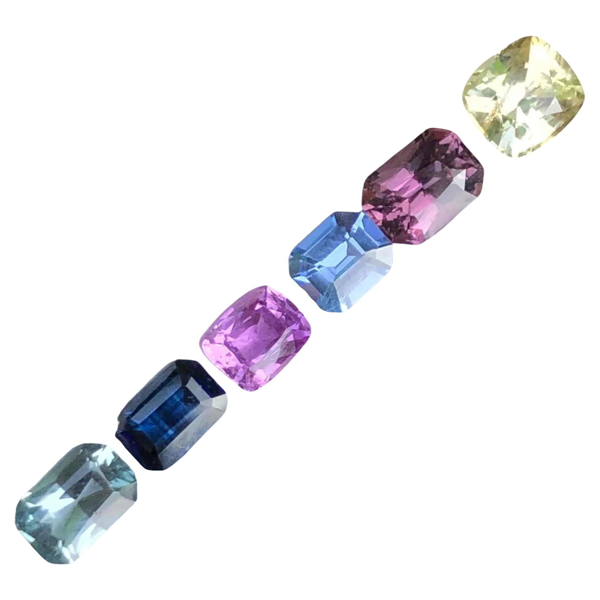 3.50 Carats Stones Multiple Colors Sapphire Natural Gemstone Lot From Sri Lanka For Sale