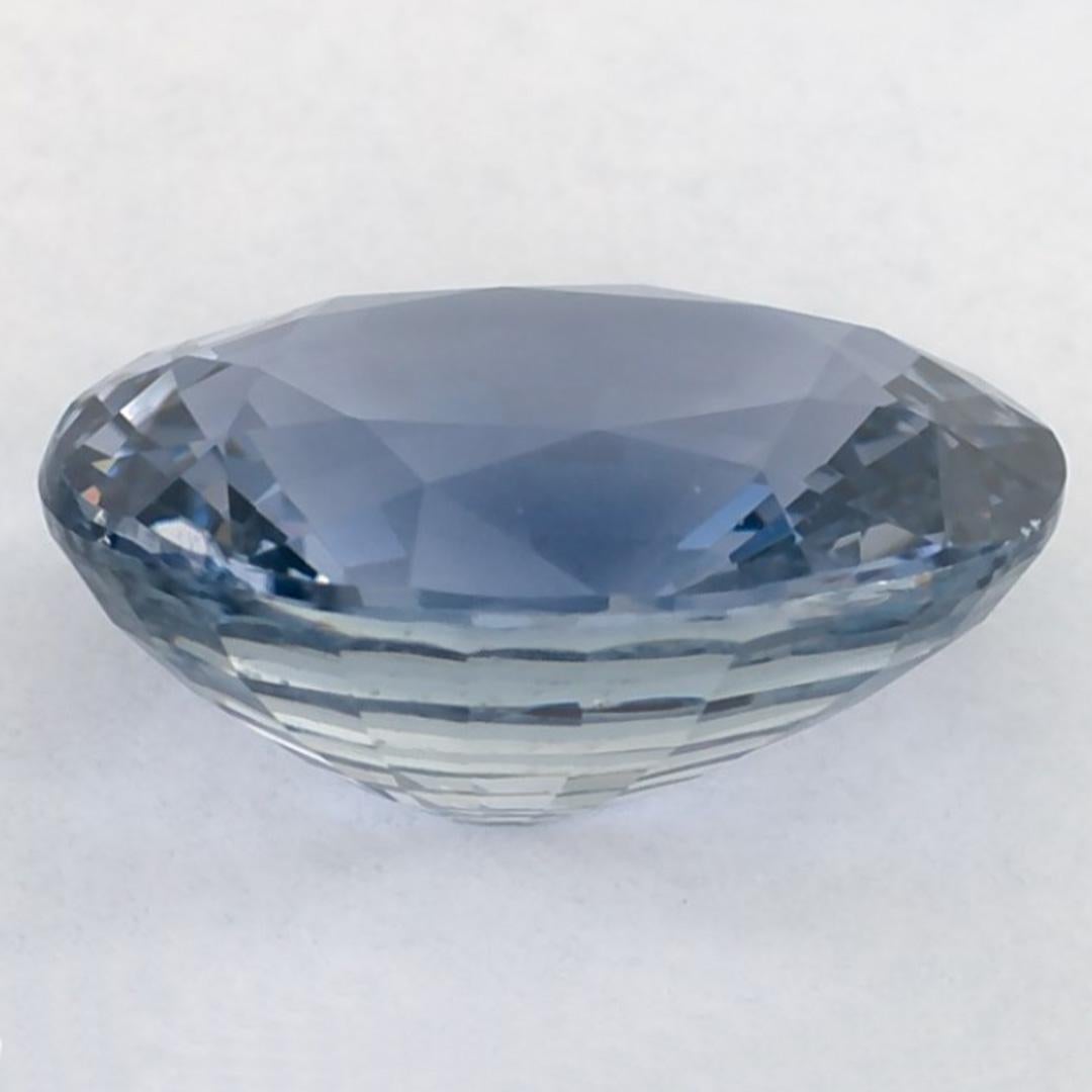 3.50 carati di zaffiro blu ovale sfuso In condizioni Nuovo in vendita a Fort Lee, NJ