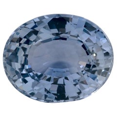 3.50 Ct Blue Sapphire Oval Loose Gemstone (pierre précieuse en vrac)