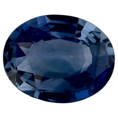 3.50 Ct Blue Sapphire Oval Loose Gemstone