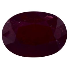 3.50 Ct Ruby Oval Loose Gemstone