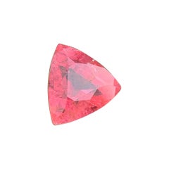 3.50 Cts Natural Trillion Cut Rubellite Tourmaline Loose Gemstone for Jewellery
