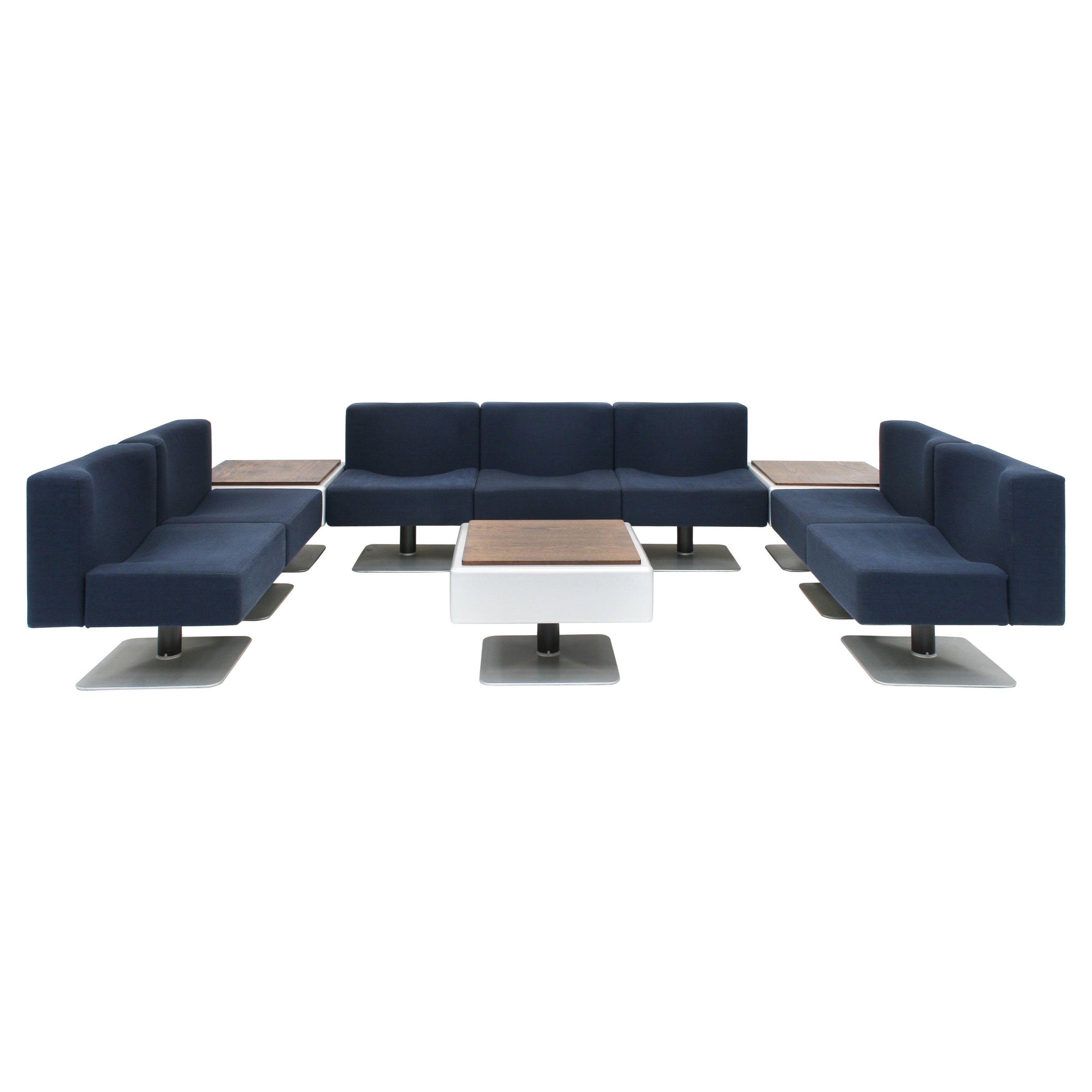 350 Modular Seating System by Herbert Hirche for Mauser Werke