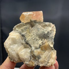 350.03 Gram Gorgeous Imperial Topaz Specimen Katlang, Kpk Province, Pakistan