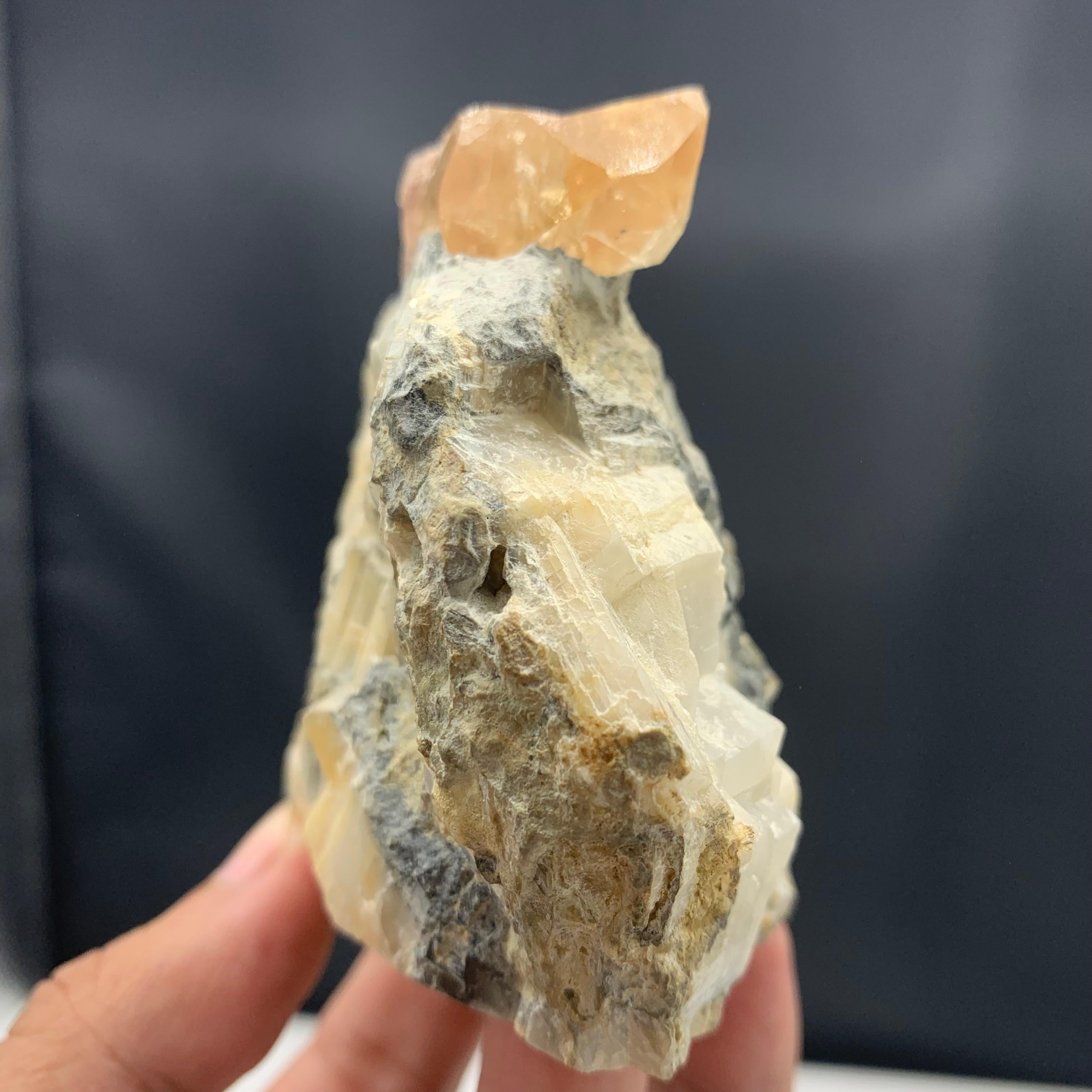 Pakistani 350.03 Gram Gorgeous Imperial Topaz Specimen Katlang, Kpk Province, Pakistan For Sale