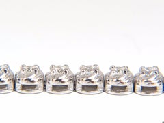 Bracelet « tennis » en diamants naturels de 3,50 ct, or 14 carats, 7 pouces, 10536*