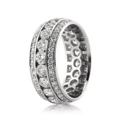 3.50ct Round Brilliant Cut Diamond Eternity Band