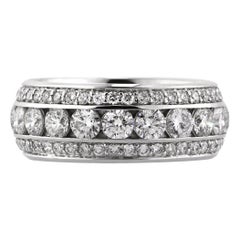 3.50ct Round Brilliant Cut Diamond Eternity Band