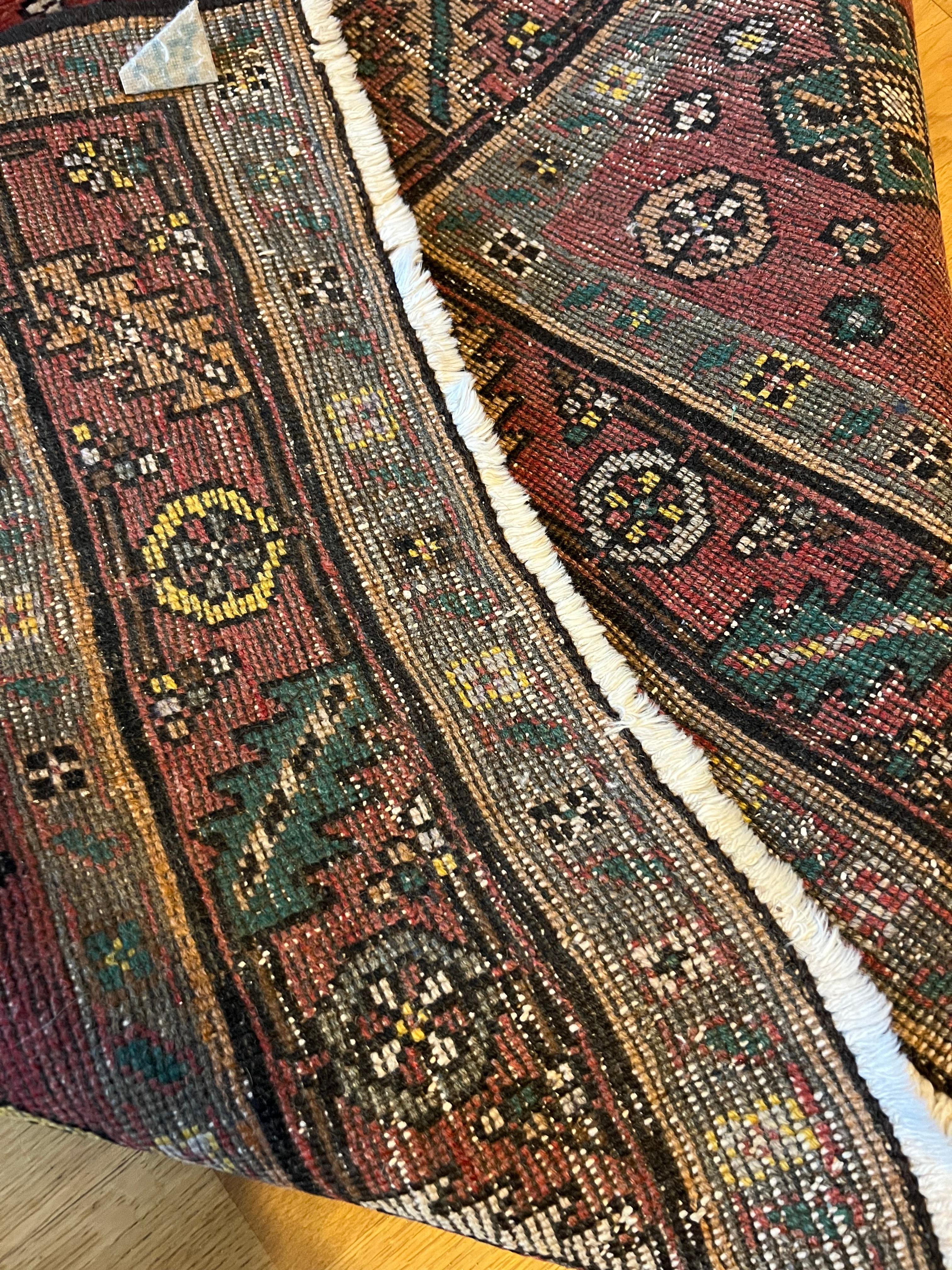 350x137cm XL Persischer Mianeh Läufer Teppich, Handgeknüpfter Wollteppich im Angebot 5
