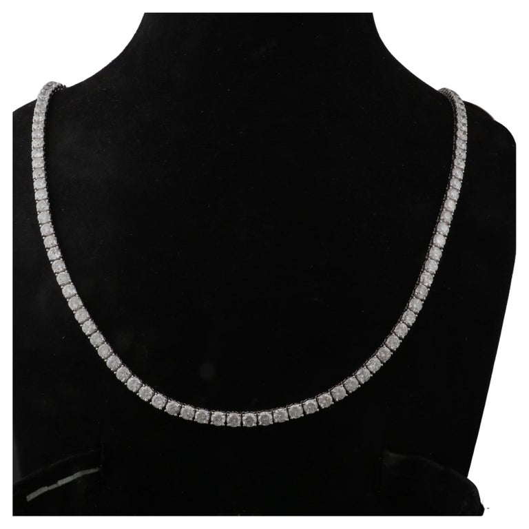 Si diamond tennis chain Clearance