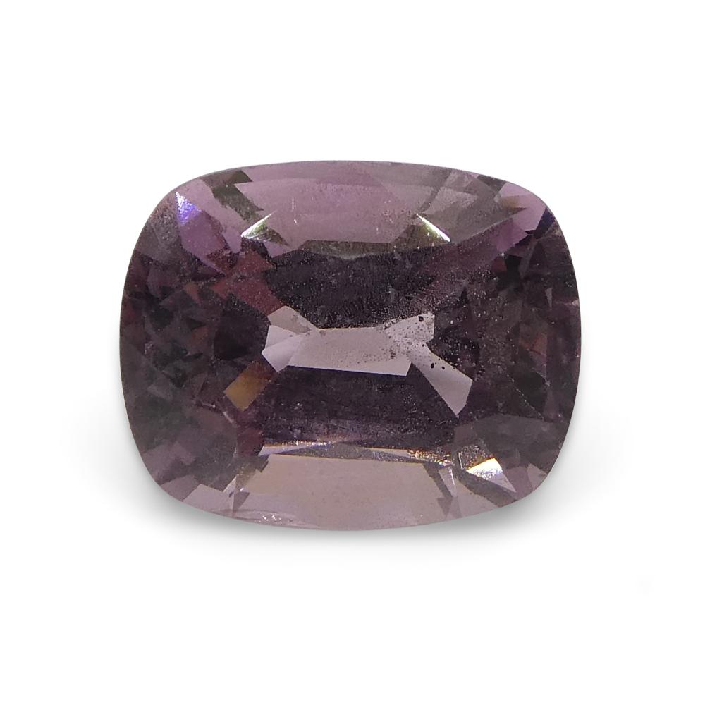 Spinello rosa rettangolare a cuscino di 3.51ct dalla Birmania in vendita 6
