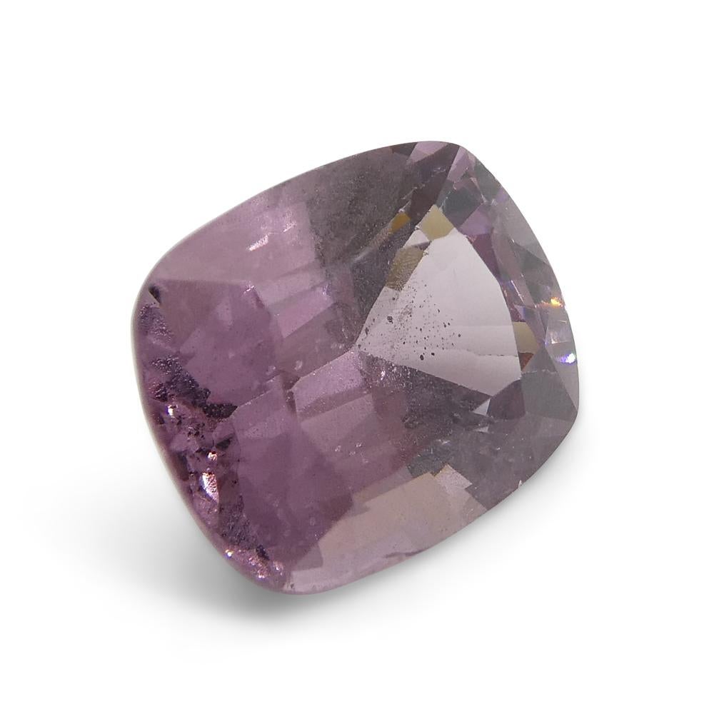 Spinello rosa rettangolare a cuscino di 3.51ct dalla Birmania in vendita 1
